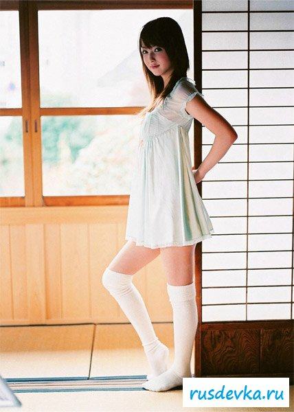 Голая и горячая японка