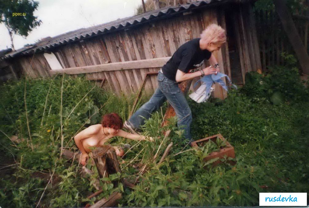 Трах пухлой на природе