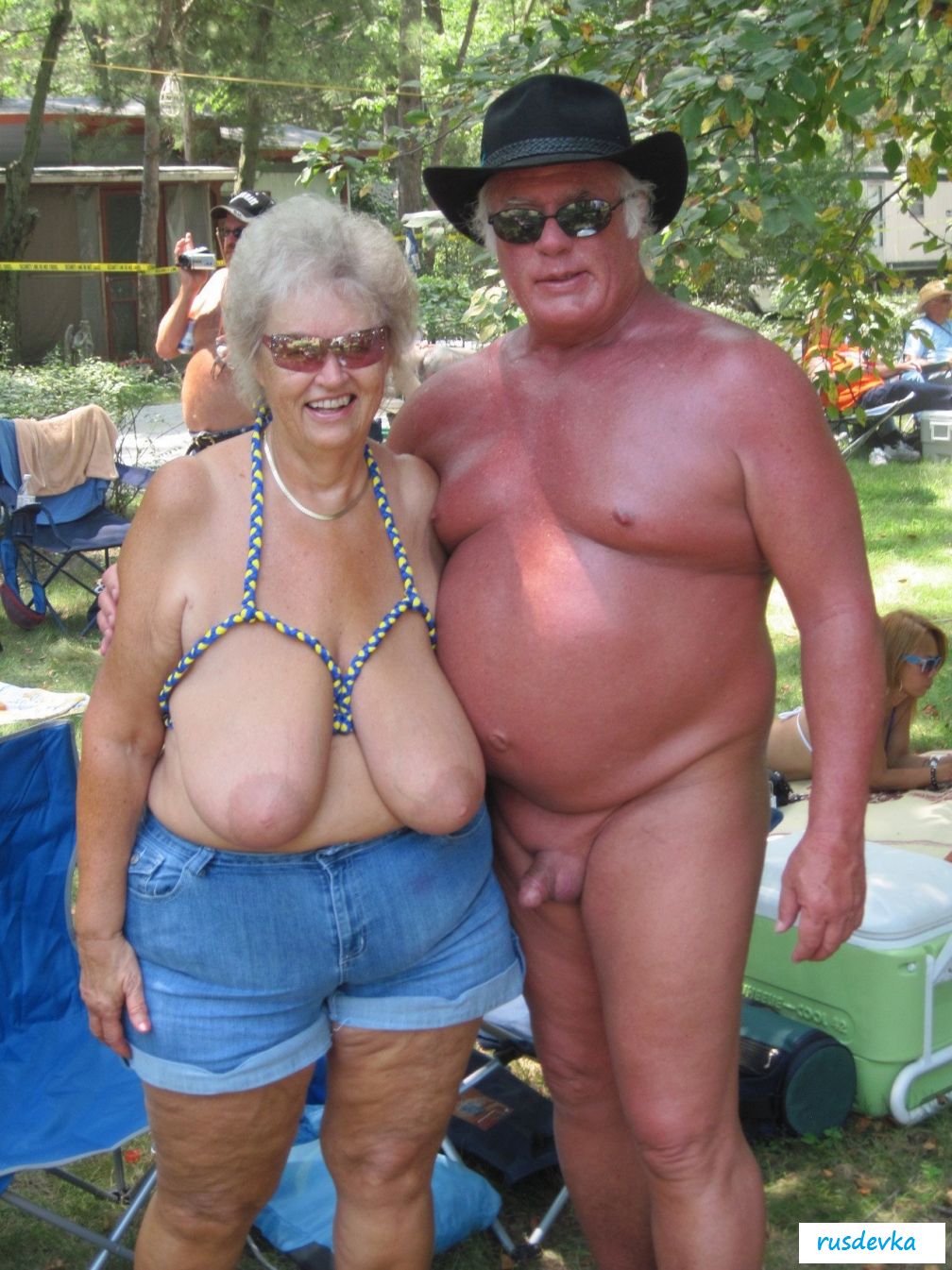 Голые старушки с большими